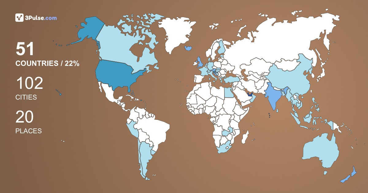 nachiketp's Travel Map Image