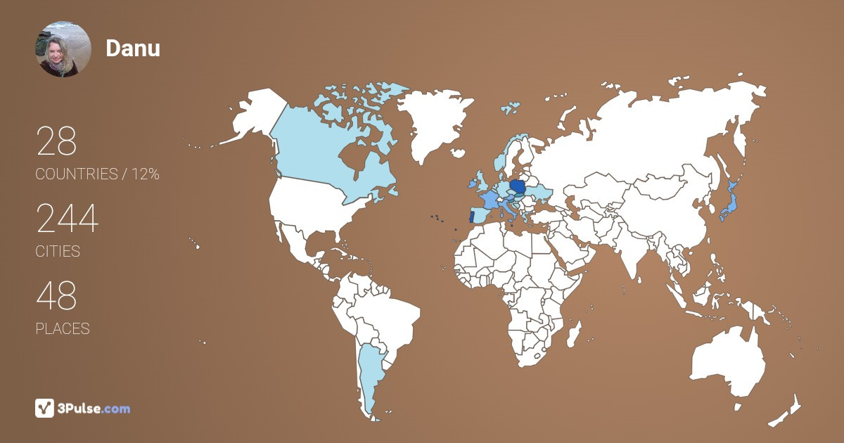 Изображение Карты путешествий Danu Danu
