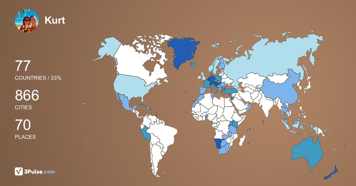 Изображение Карты путешествий Kurt Neuwirth