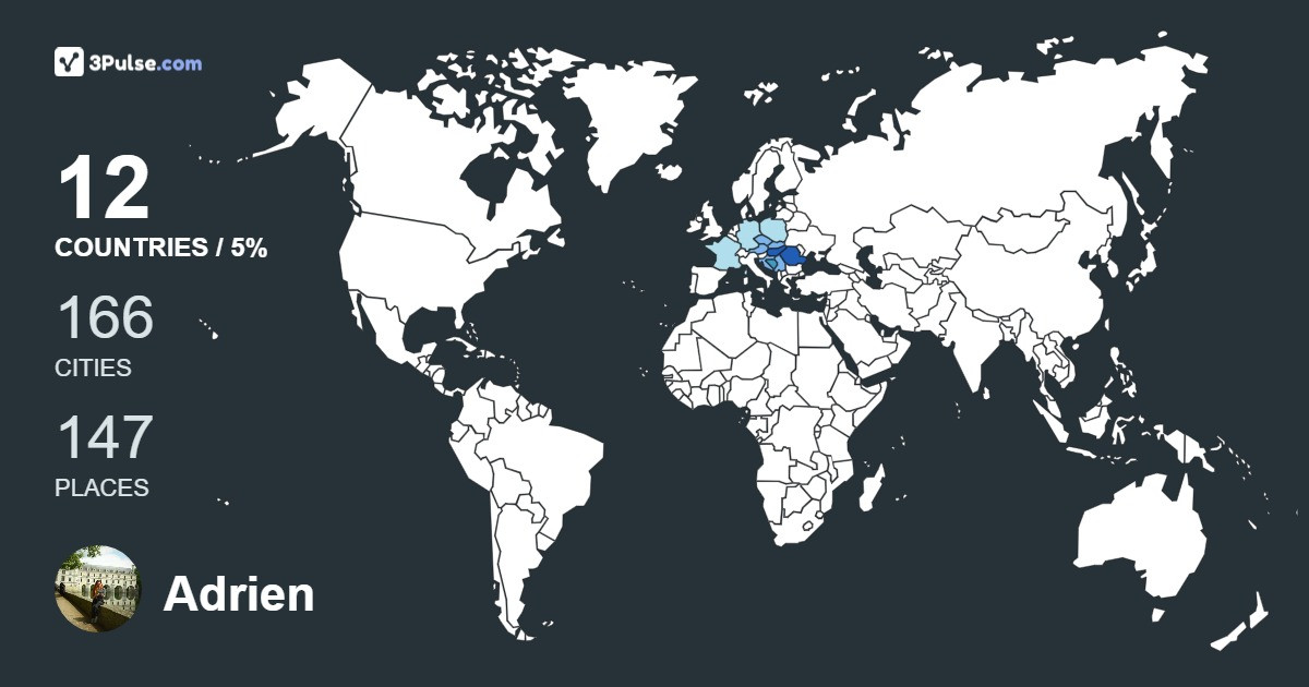 Изображение Карты путешествий Adrien Szilgyi