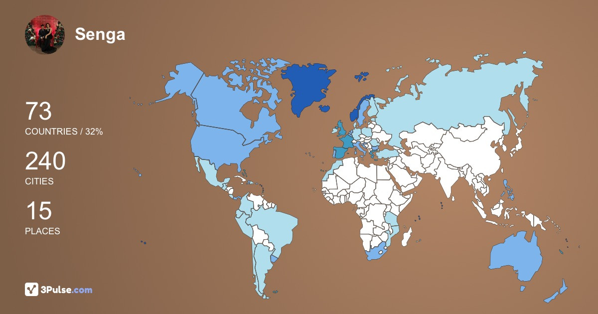 Изображение Карты путешествий Senga Oinodel