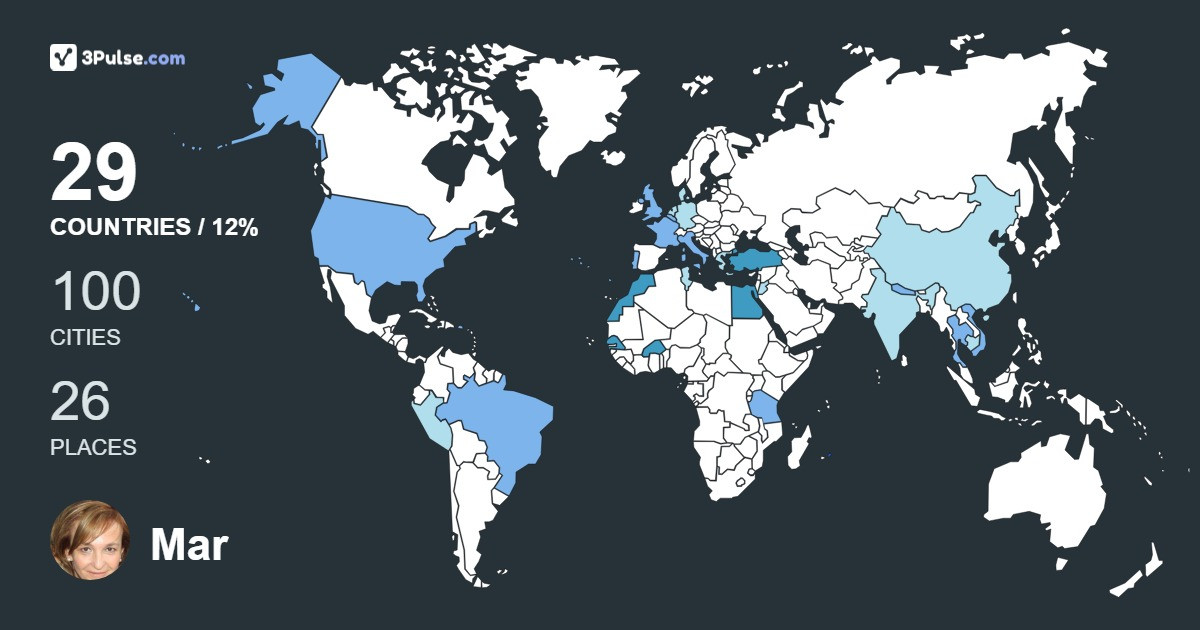 Изображение Карты путешествий Mar Barbero