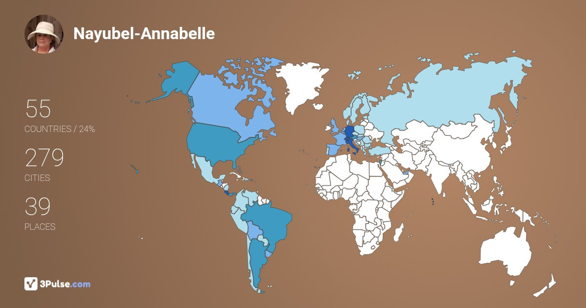 Nayubel-Annabelle Grajales's Travel Map Image