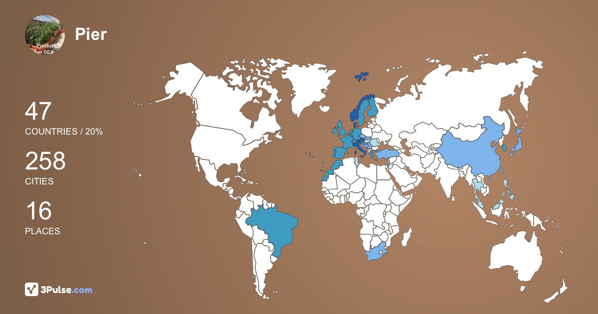 Изображение Карты путешествий Pier Maglietta