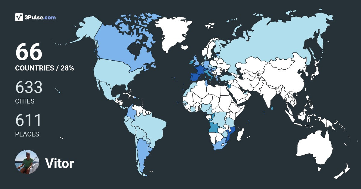 Изображение Карты путешествий Vitor Campos