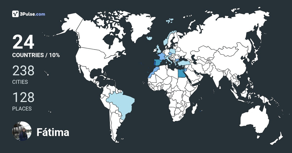 Изображение Карты путешествий Fátima Fernandes
