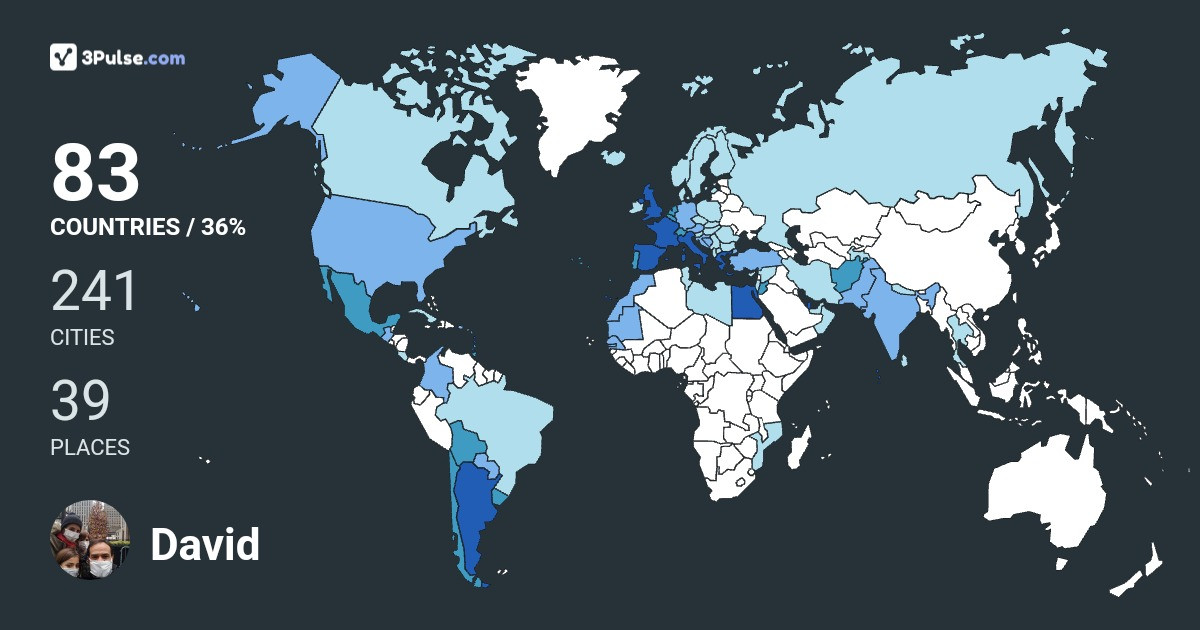 Изображение Карты путешествий David Izquierdo