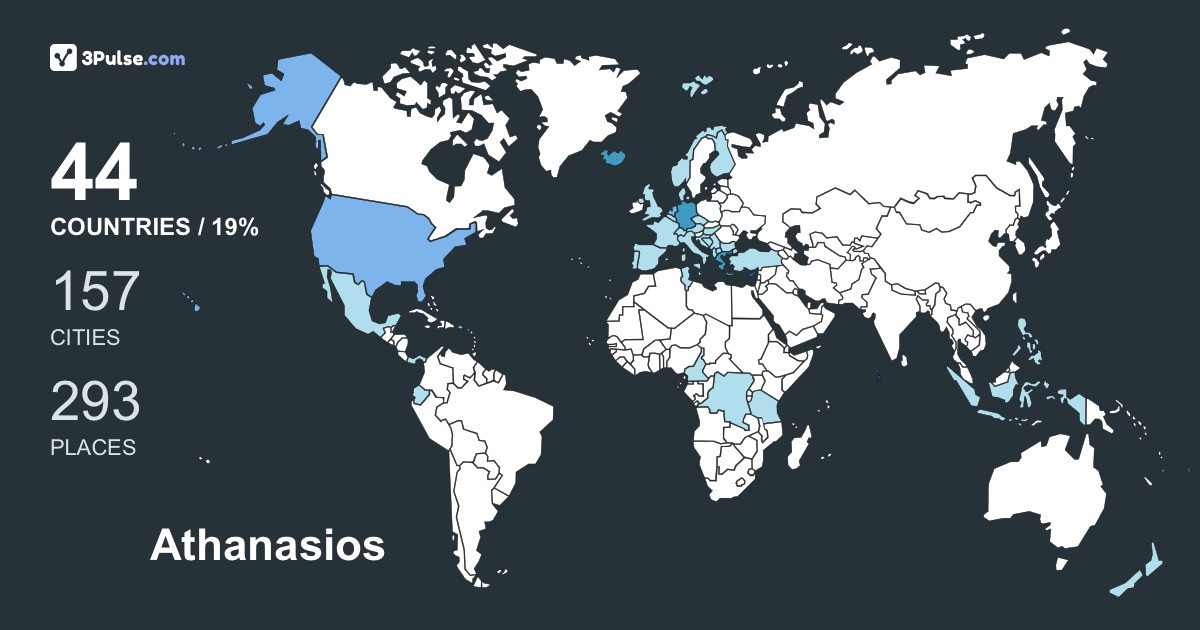 Изображение Карты путешествий Athanasios Petridis