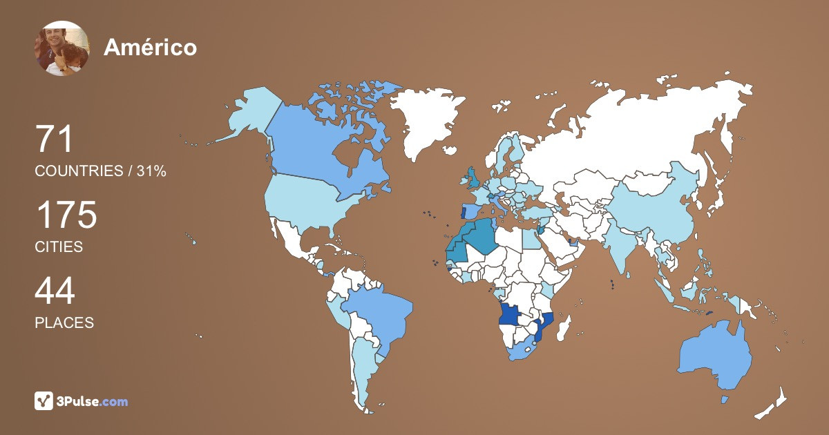 Изображение Карты путешествий Américo Ferreira