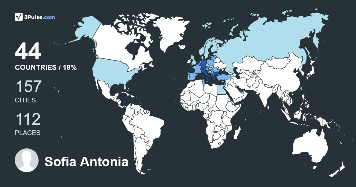 Sofia Antonia Maleli's Travel Map Image
