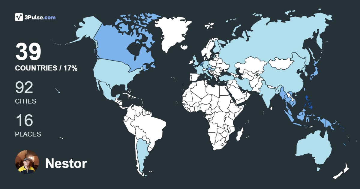 Изображение Карты путешествий Nestor Castro