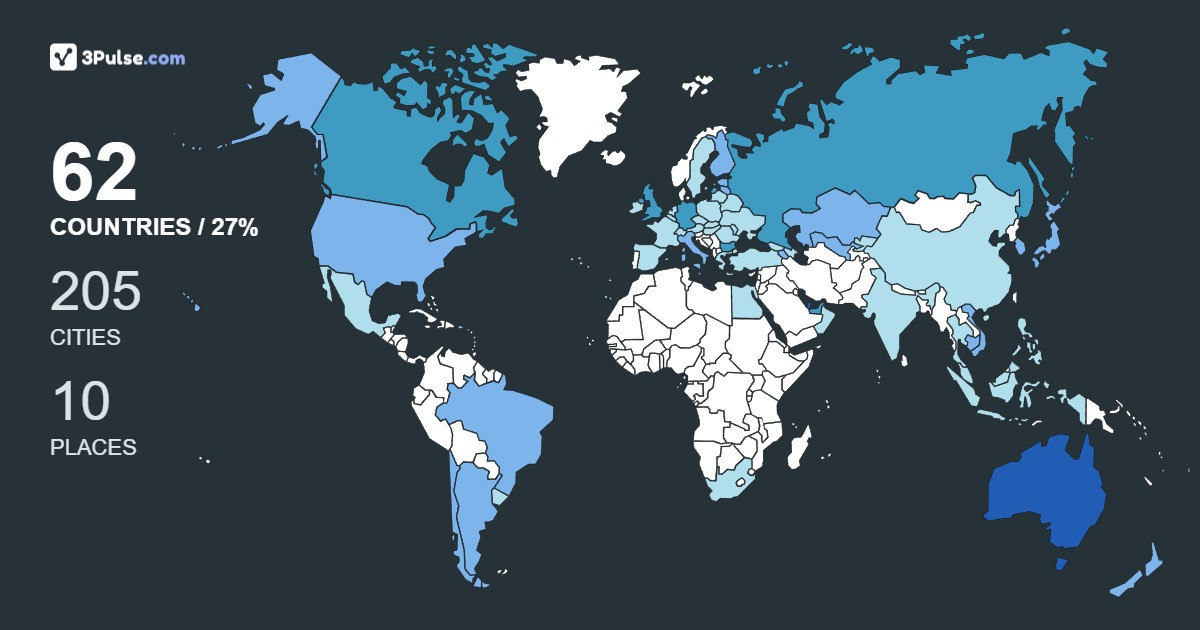 3949aea's Travel Map Image