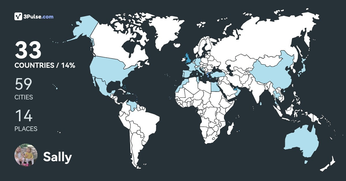 Изображение Карты путешествий Sally Mckerrow