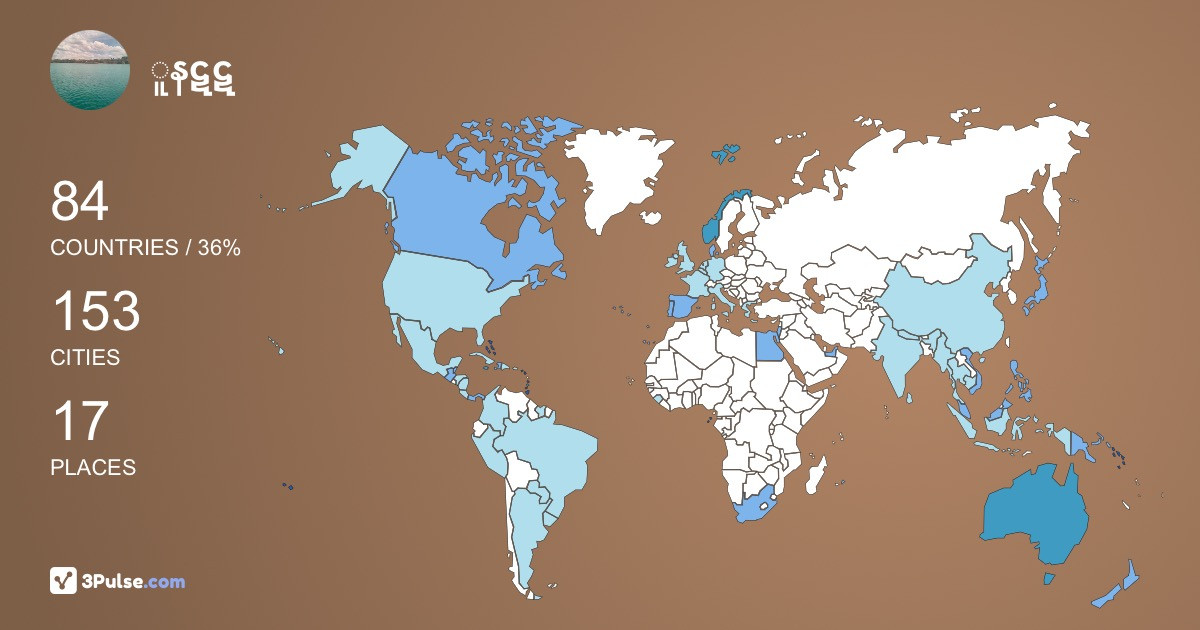 Изображение Карты путешествий ူနဋဋ ခမေသဋစ