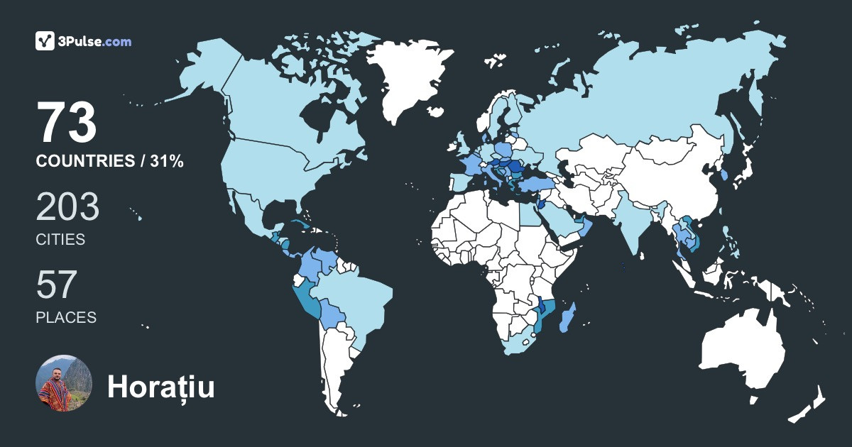 Изображение Карты путешествий Horațiu Trifa
