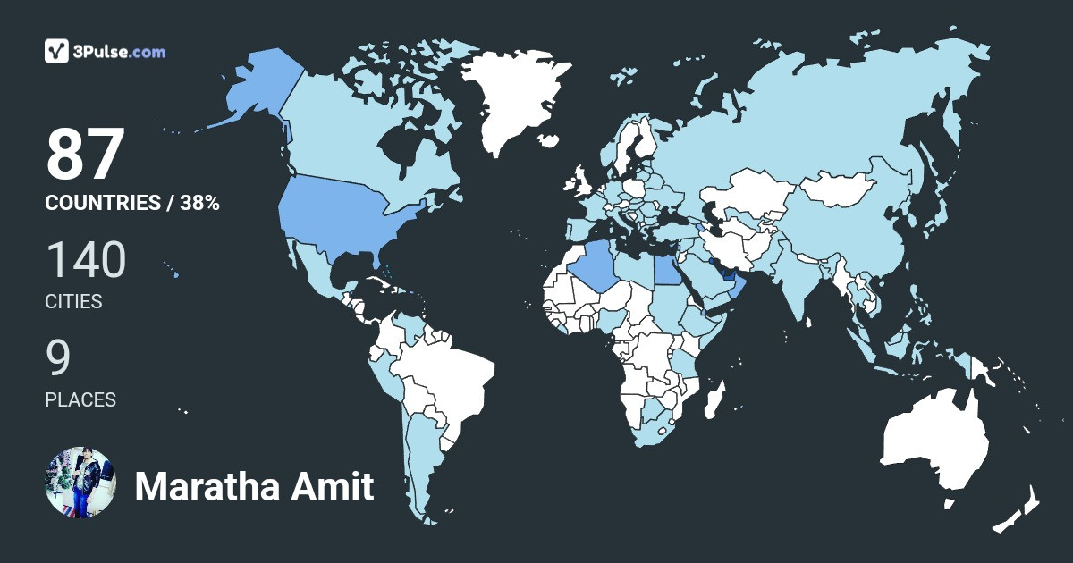 Изображение Карты путешествий Maratha Amit Sawant