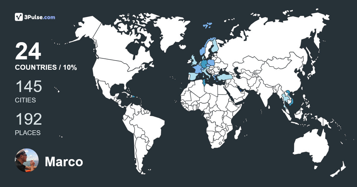 Изображение Карты путешествий Marco Pickelmann