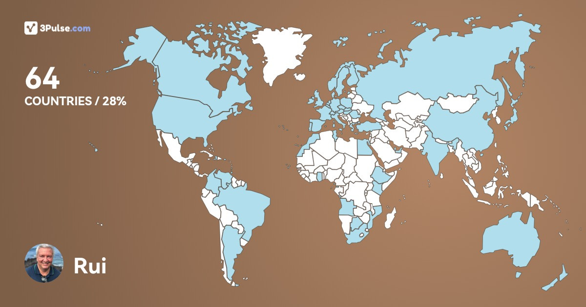 Изображение Карты путешествий Rui Almeida