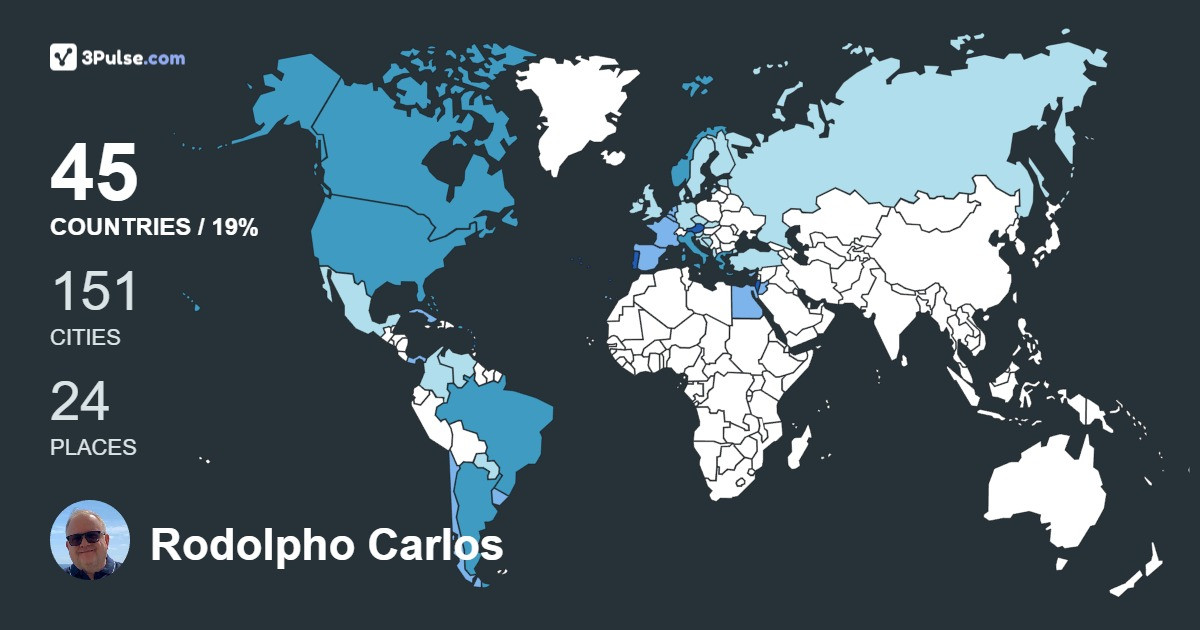 Изображение Карты путешествий Rodolpho Carlos Gerstner