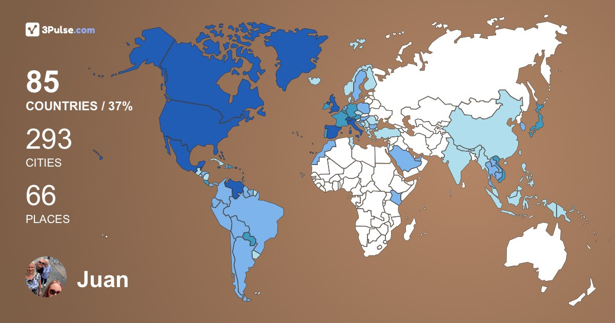 Изображение Карты путешествий Juan Menacho
