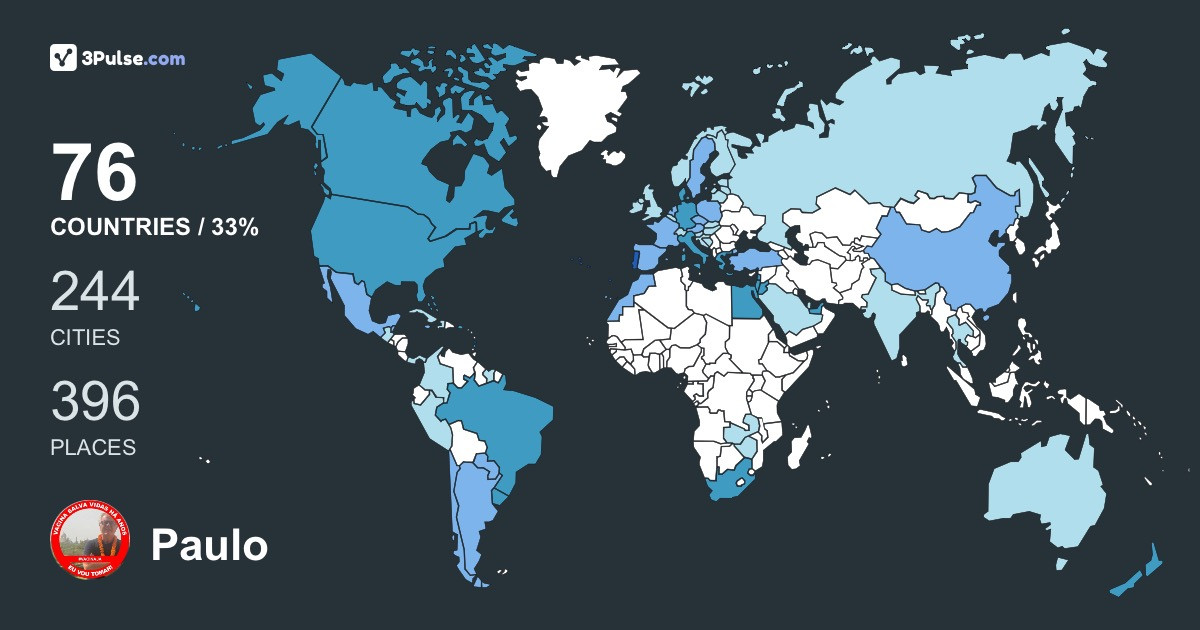 Изображение Карты путешествий Paulo Braun