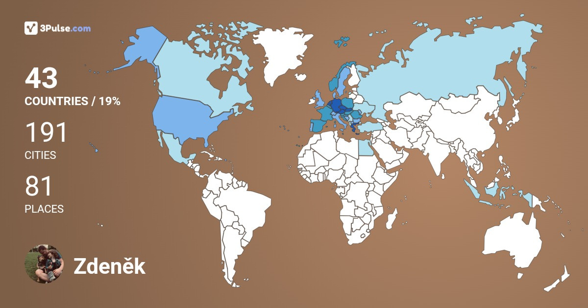 Изображение Карты путешествий Zdeněk Bučko