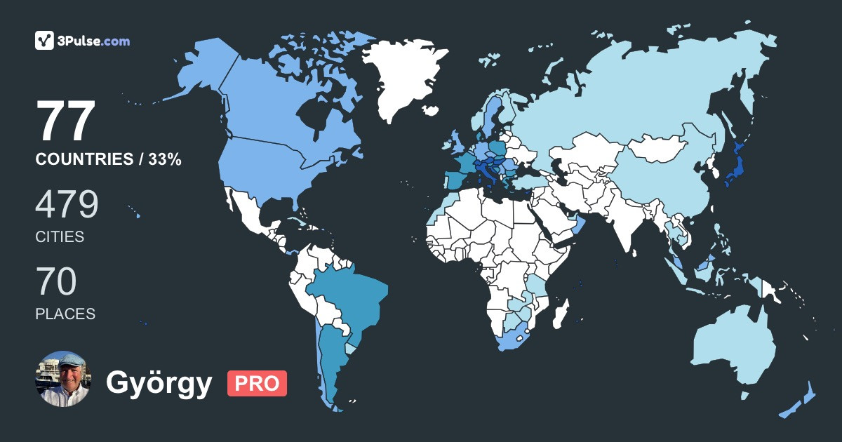 Изображение Карты путешествий György Spányi
