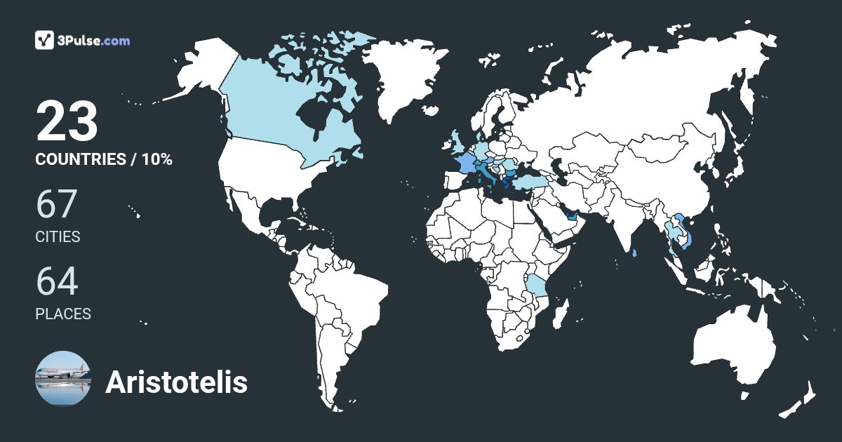 Изображение Карты путешествий Aristotelis Papazoglou