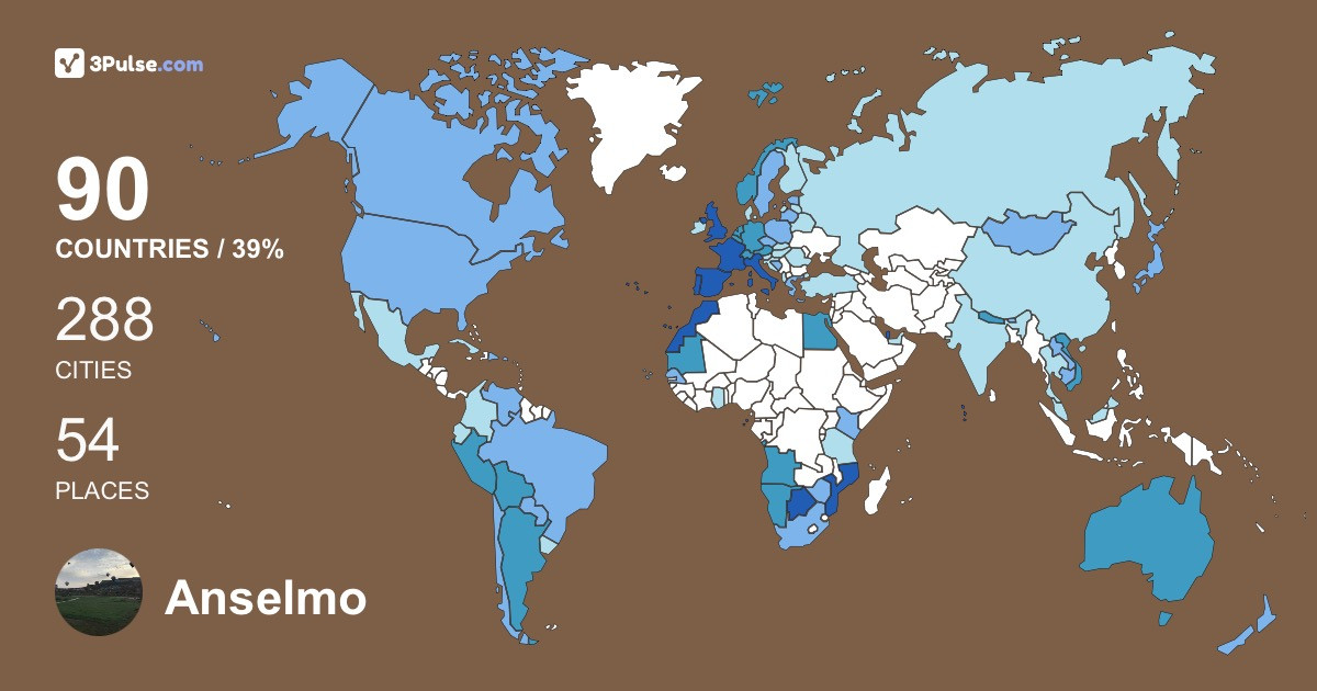 Изображение Карты путешествий Anselmo Mancelos