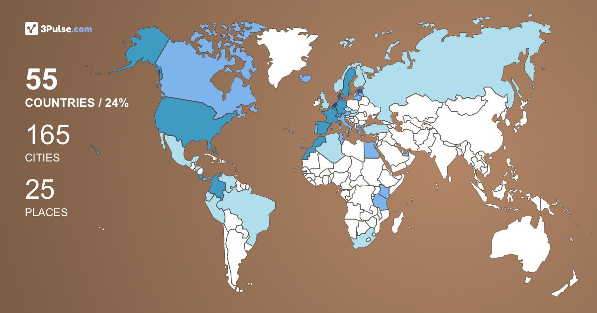 e9735e0's Travel Map Image