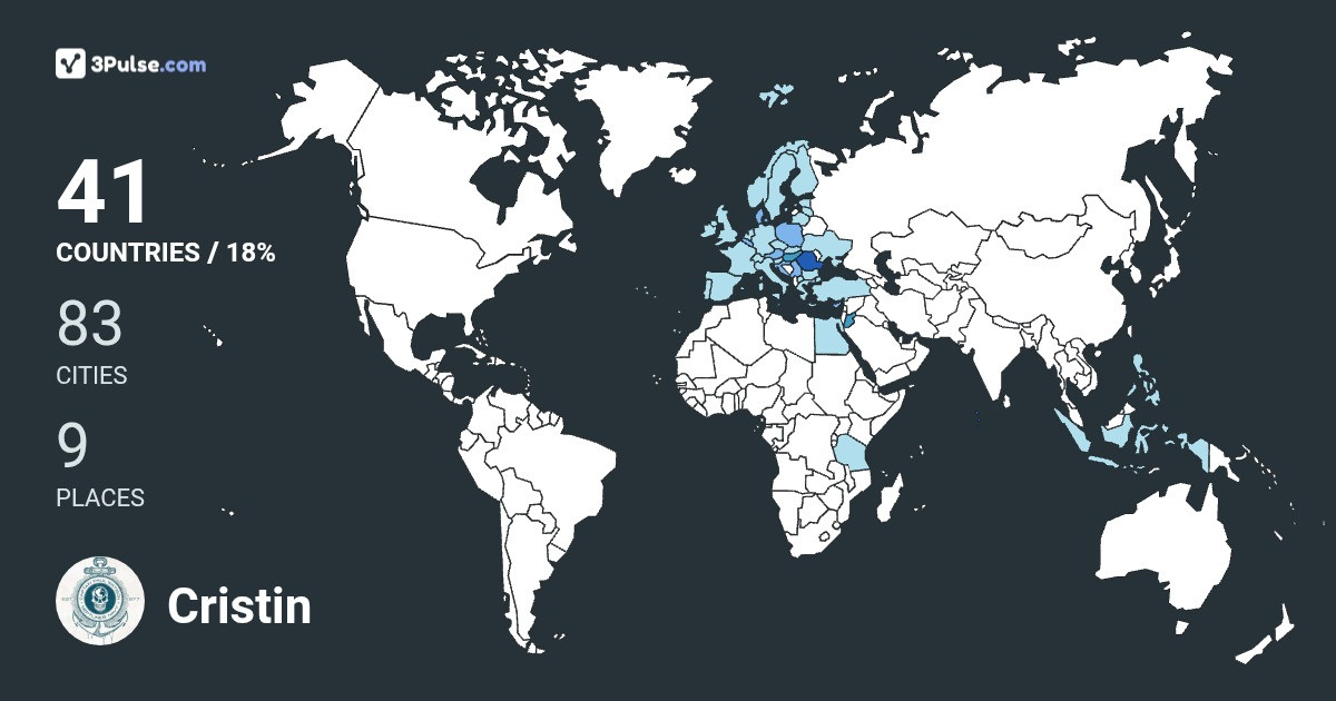 Изображение Карты путешествий Cristin Borda