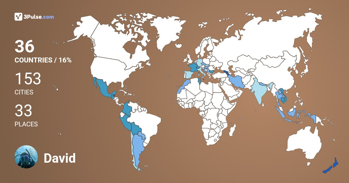 Изображение Карты путешествий David Abrial