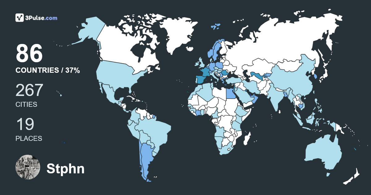 Изображение Карты путешествий Stphn Rllt