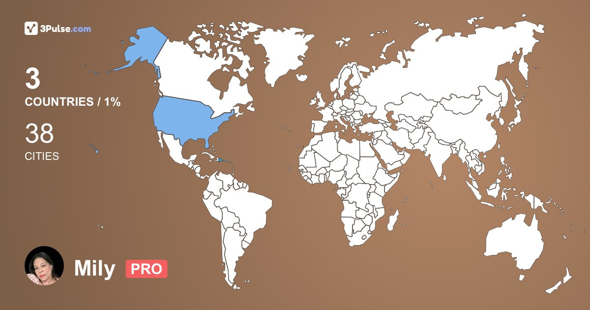 Изображение Карты путешествий Mily Colón