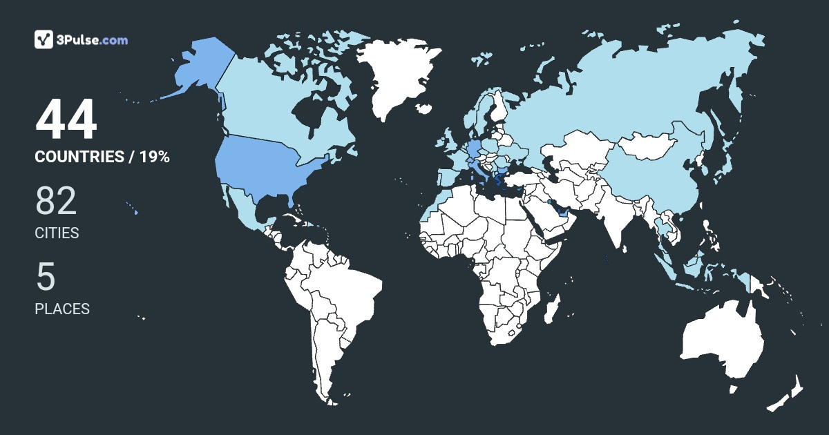 35a6ea4's Travel Map Image