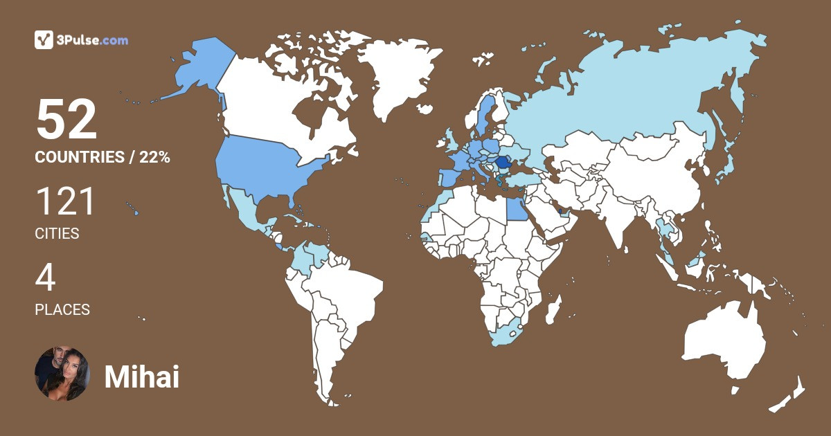 Изображение Карты путешествий Mihai Popescu