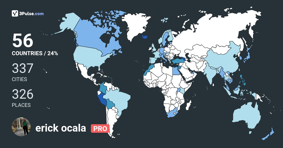 Изображение Карты путешествий erick ocala chucuen