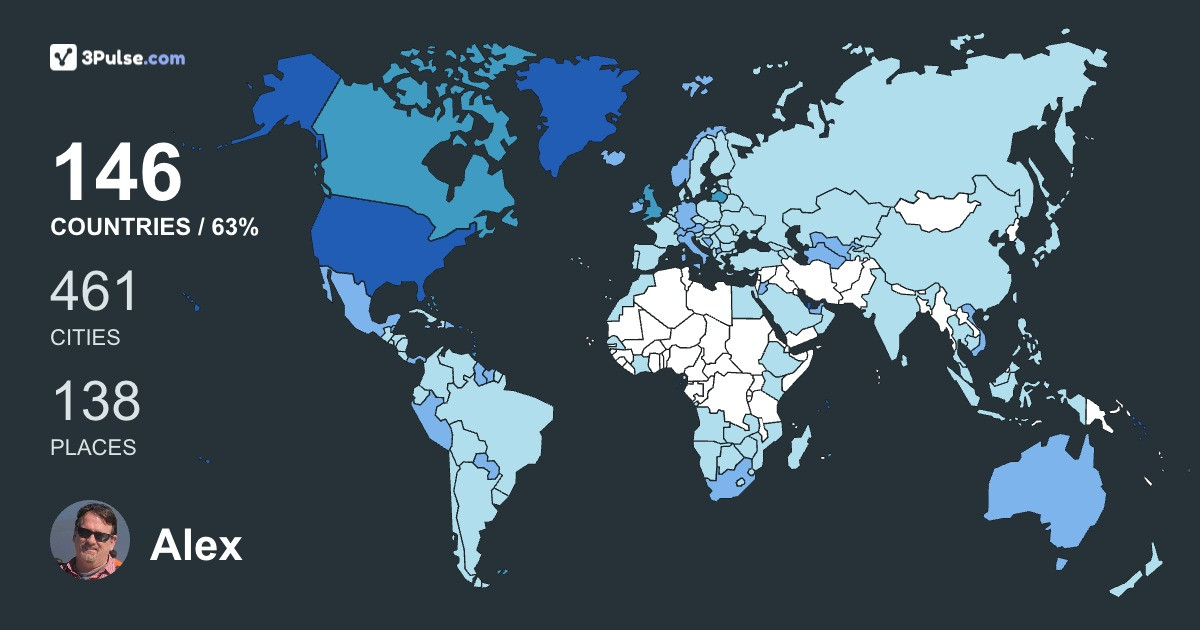 Изображение Карты путешествий Alex Llorente