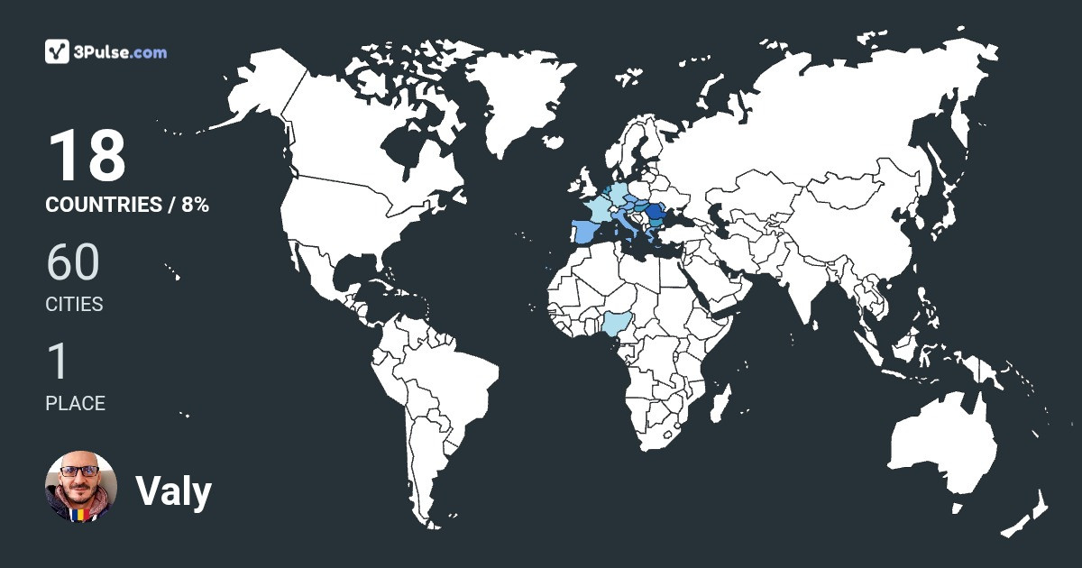 Изображение Карты путешествий Valy Cio