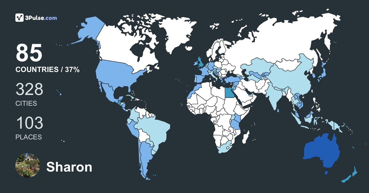 Изображение Карты путешествий Sharon Negus-Portelli