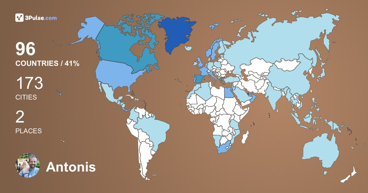 Изображение Карты путешествий Antonis Pap