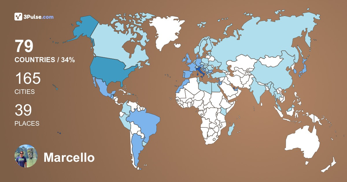 Изображение Карты путешествий Marcello Greco