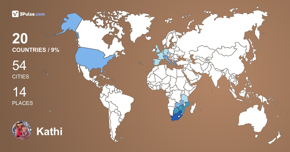 Изображение Карты путешествий Kathi Chapman