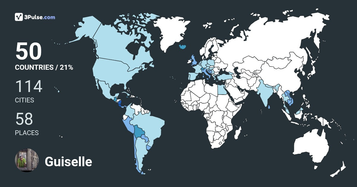 Изображение Карты путешествий Guiselle López