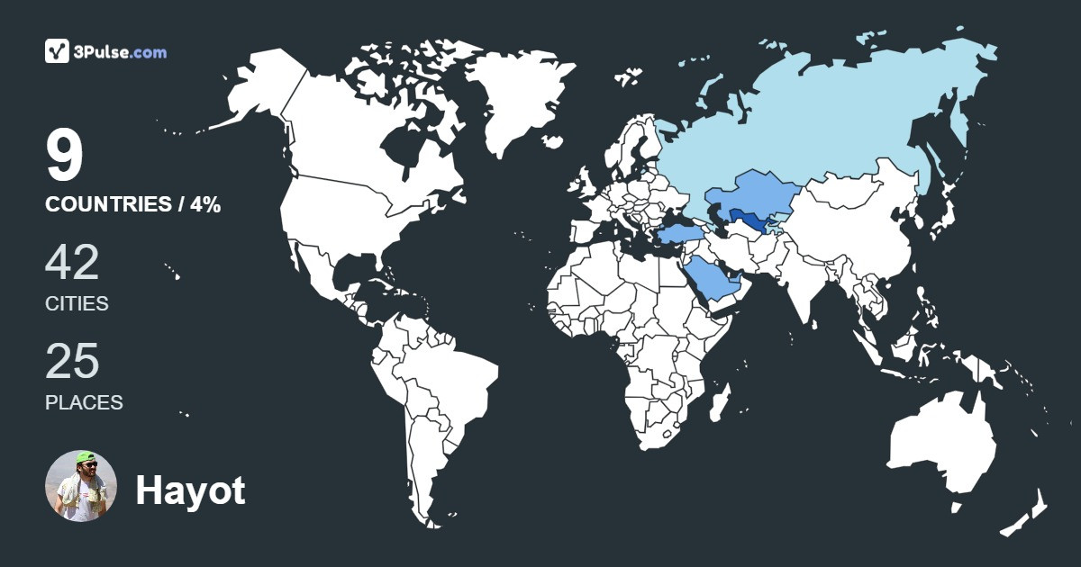 Изображение Карты путешествий Hayot Öğli