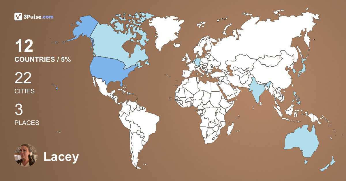 Изображение Карты путешествий Lacey Michael