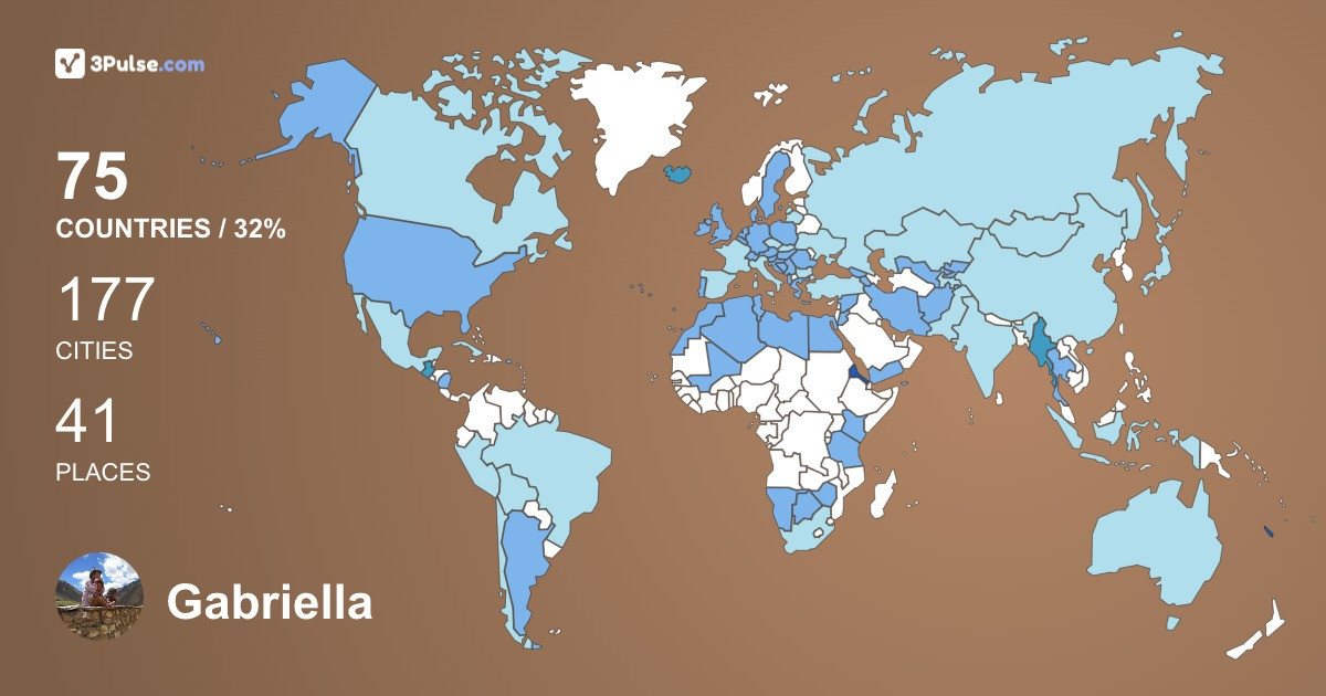 Изображение Карты путешествий Gabriella Giorgetti