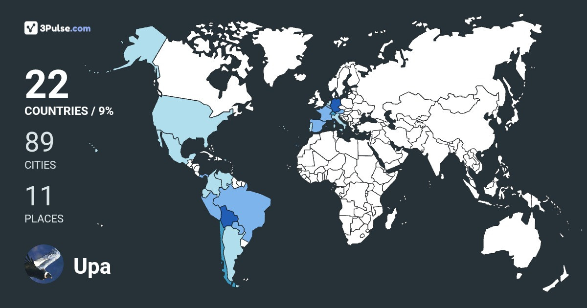 Изображение Карты путешествий Upa EG