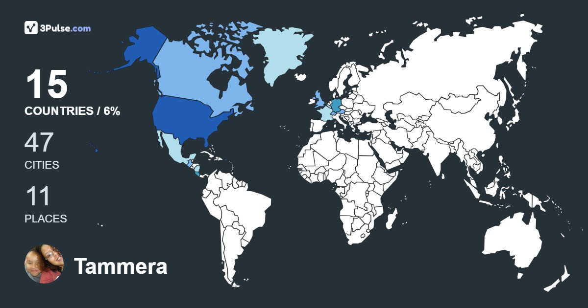 Изображение Карты путешествий Tammera Freno