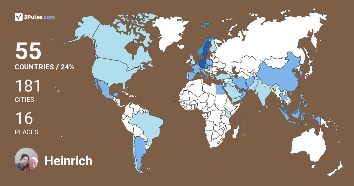 Изображение Карты путешествий Heinrich Ehrhard